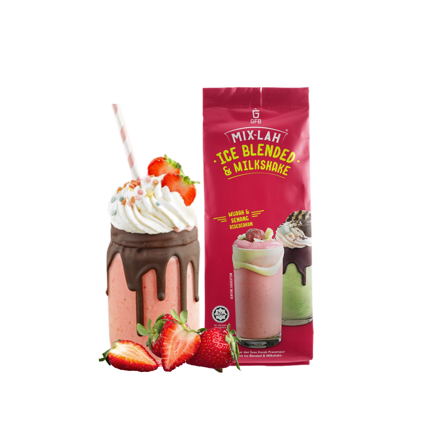 Mixlah Ice Blended and Milkshakes - Fruit Series