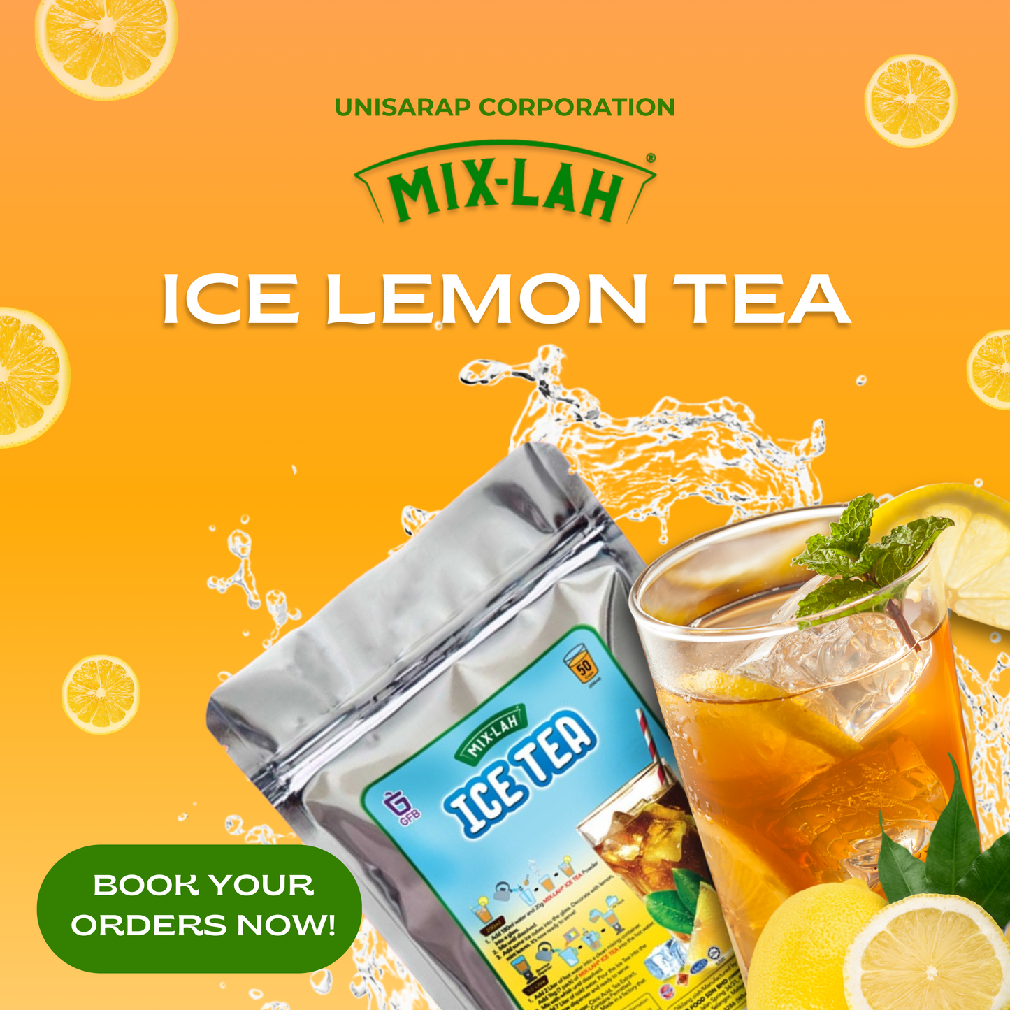 Mixlah Ice Lemon Tea